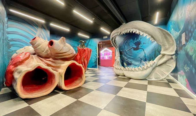 Marvel at unique settings of different museums