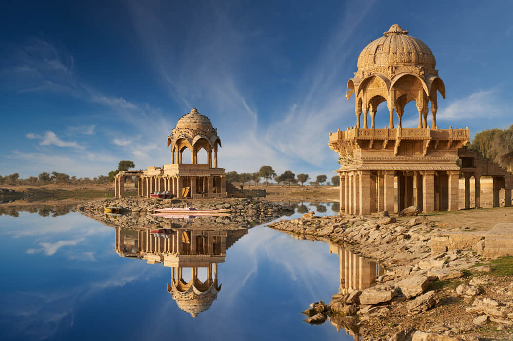 Enjoy The View Of Gadisar Lake