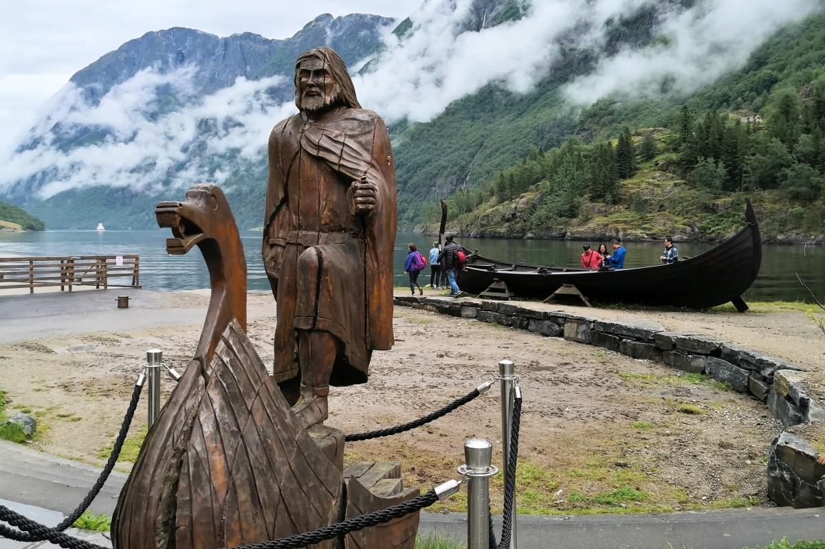 Explore the Gudvangen Viking Village or Njardarheimr