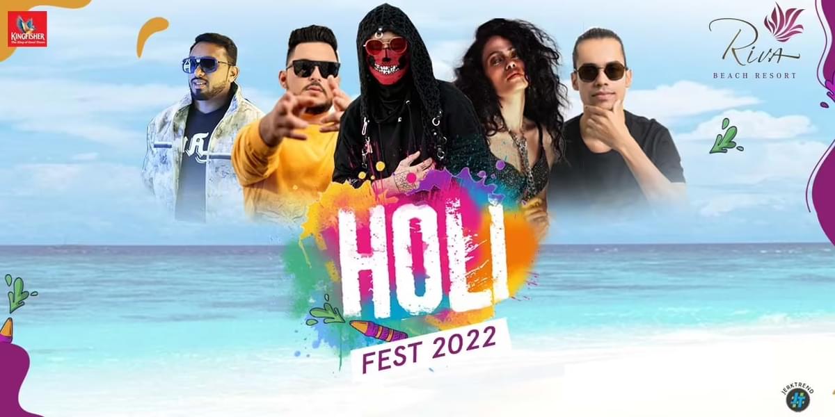 Holi Party 2022 - Riva Beach Resort Image