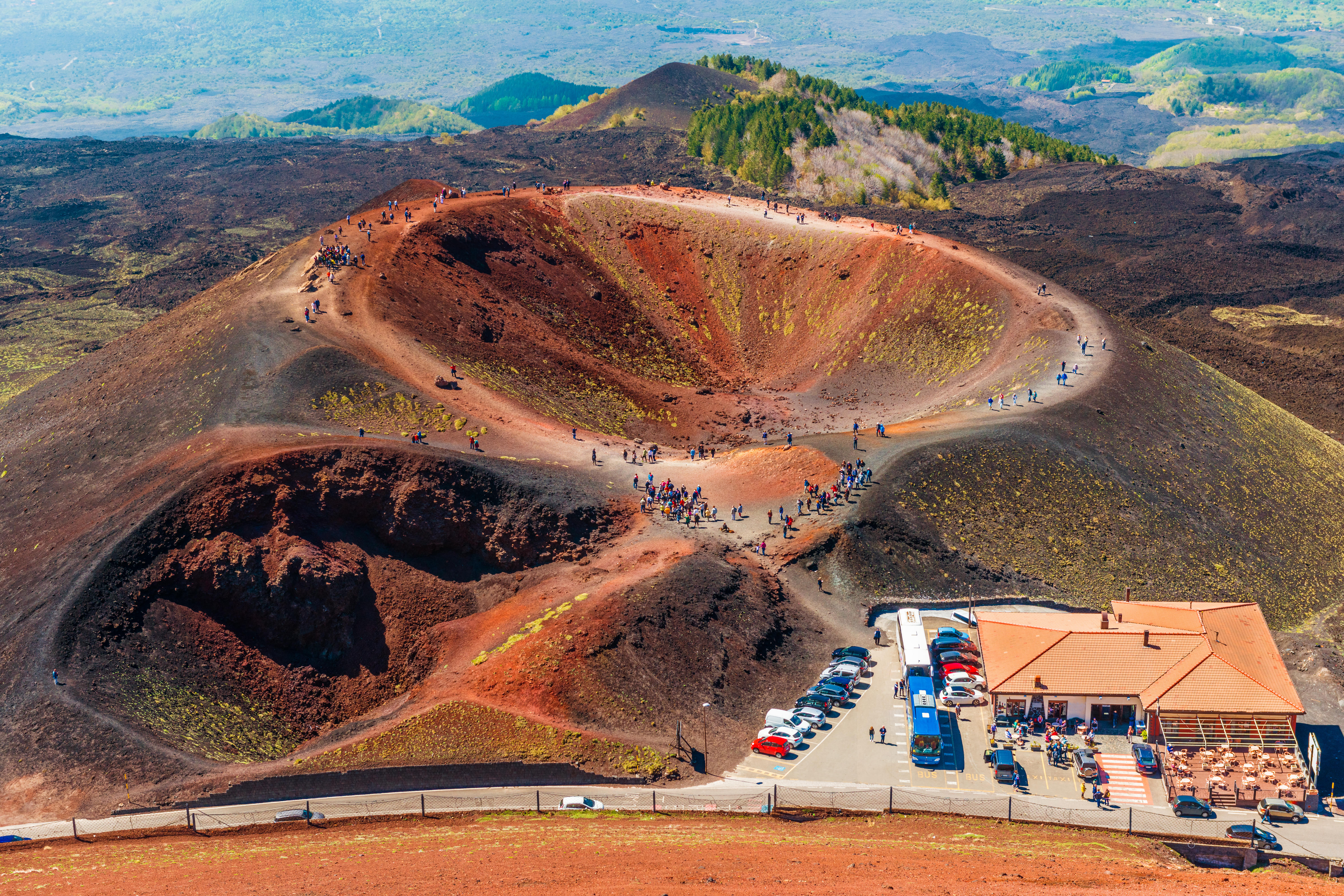Full-Day Tour of Etna Park & Taormina by Jeep