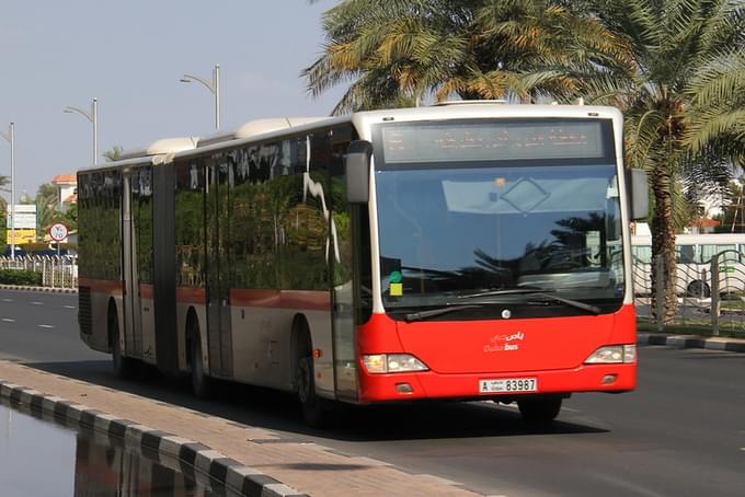 Sheikh Zayed Grand Mosque By Bus