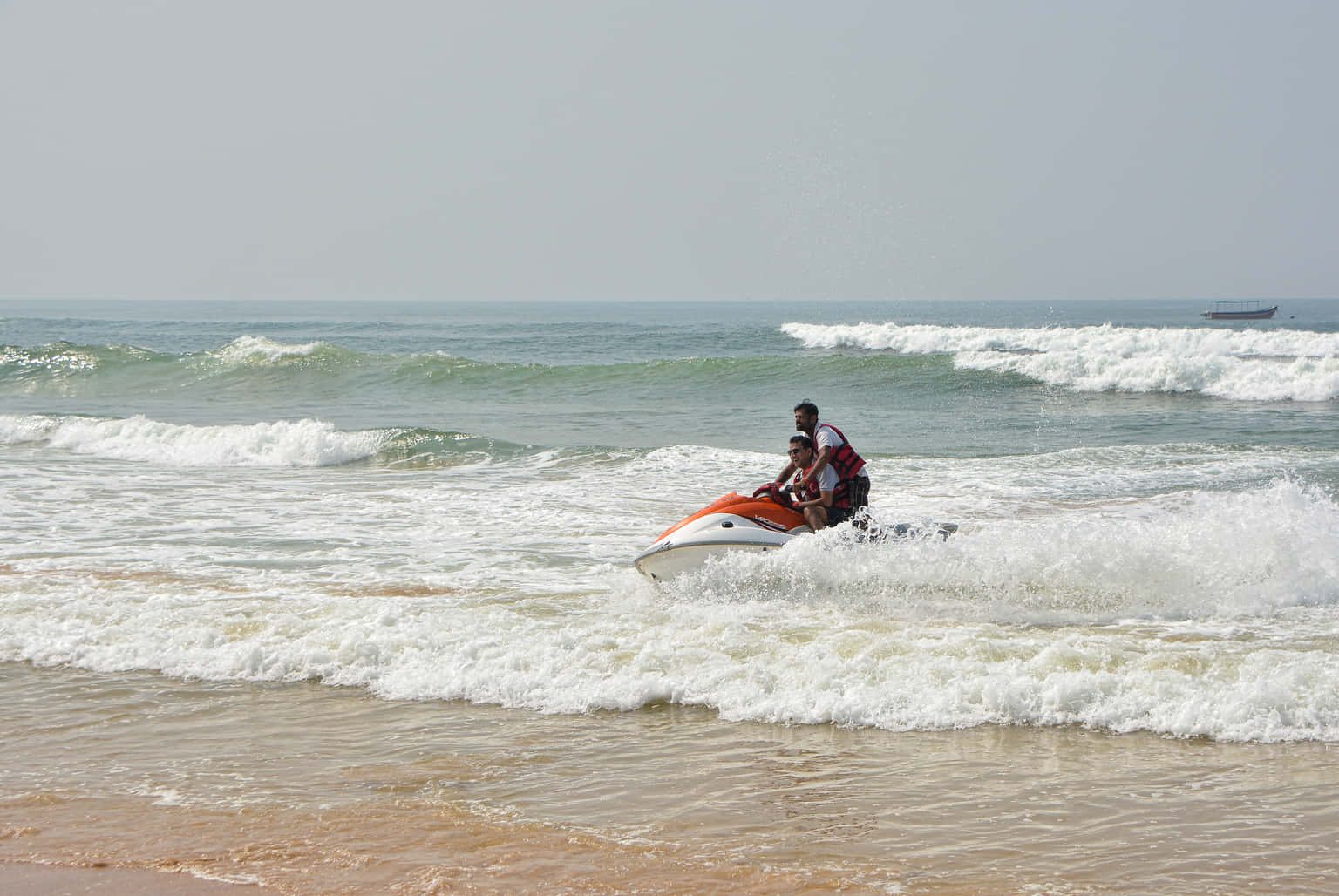 Jet Ski Ride in Mandarmani, West Bengal