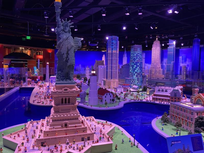 Explore the famous New York and New Jersey landmarks inside Miniland