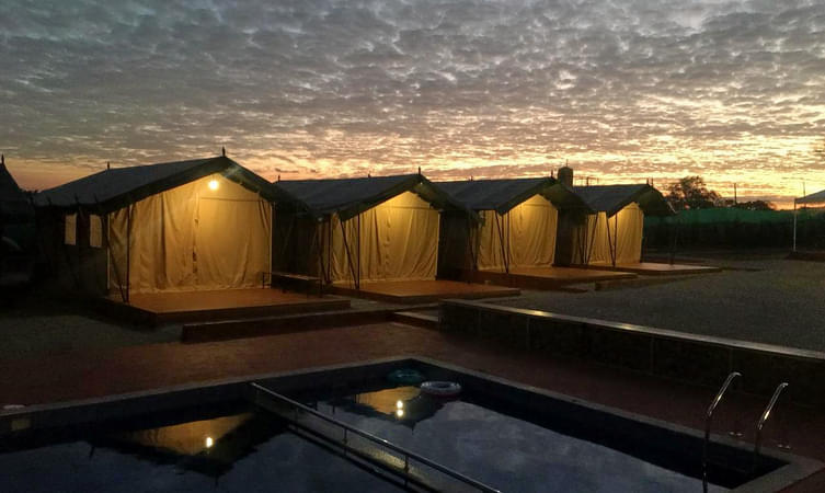 Visit the luxurious campsite location in Mysore