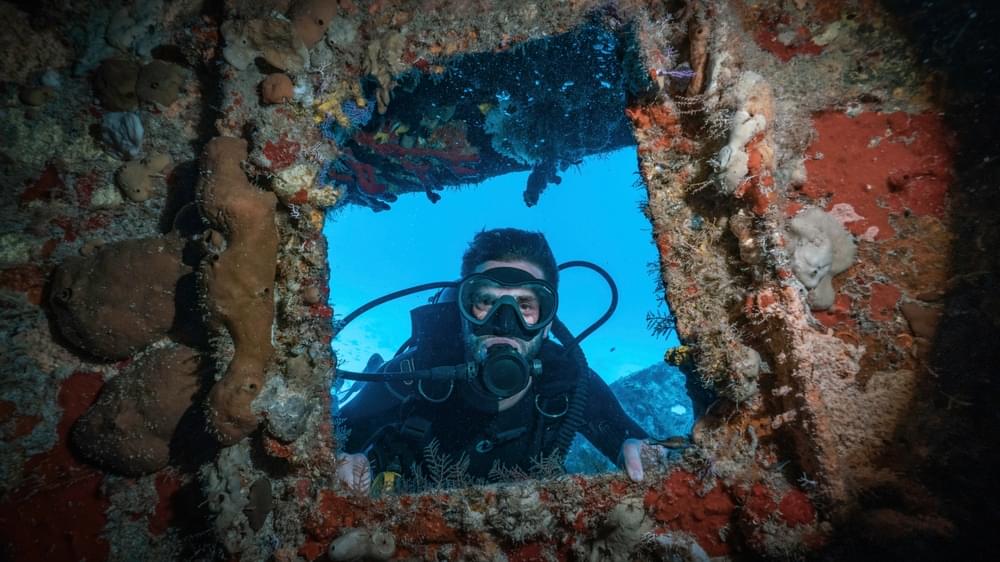 Zainab Wreck Diving in Dubai