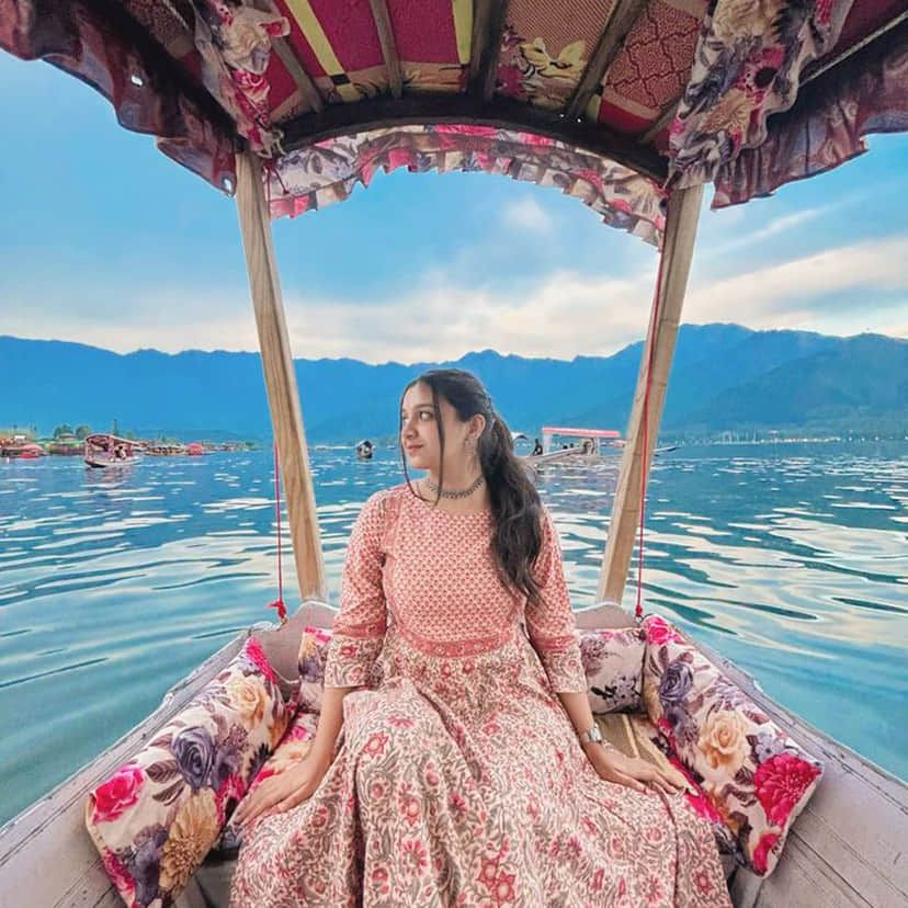 Shikara ride at dawn on Dal Lake