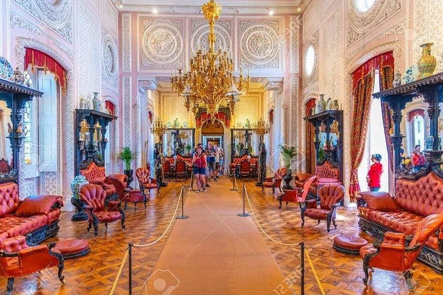 Pena Palace's Interior Design and Furnishings