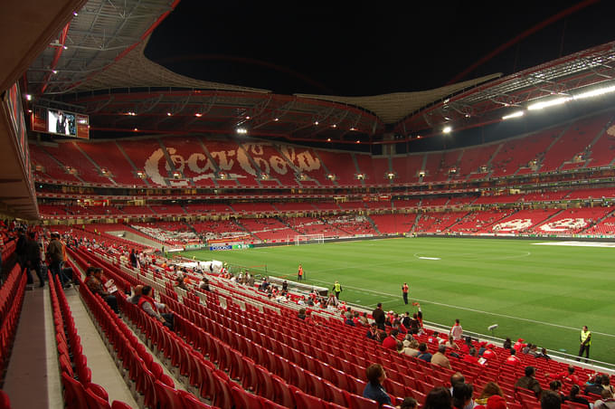 Benfica Stadium view