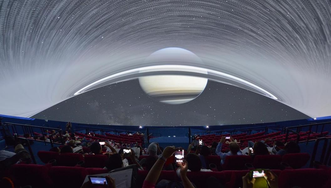 Ignite your curiosity about the universe with immersive displays on astronomy and space exploration