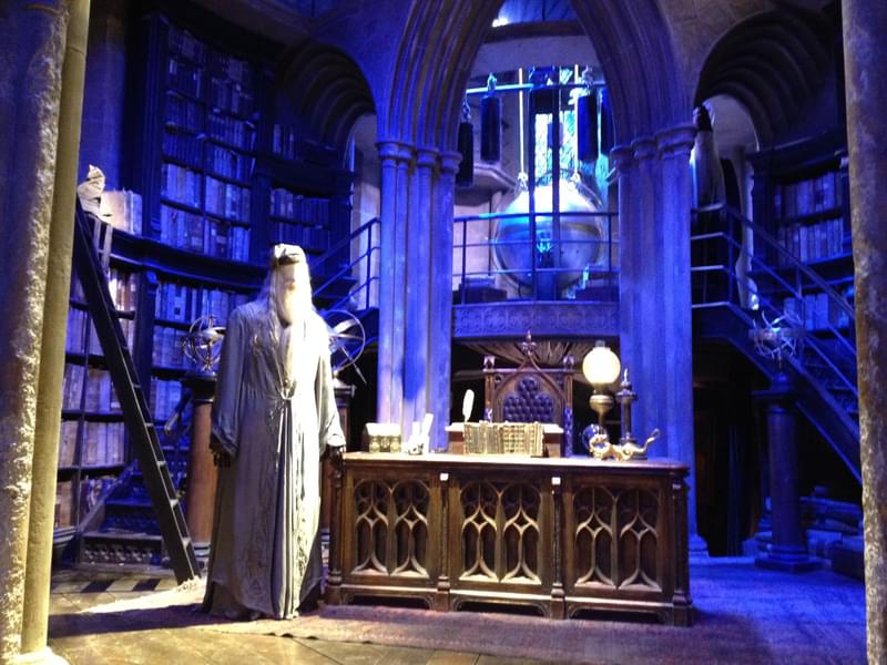 Harry Potter Studio, Professor Dumbledore’s Office