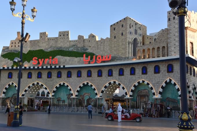 Syrian pavilion at Global Village Dubai