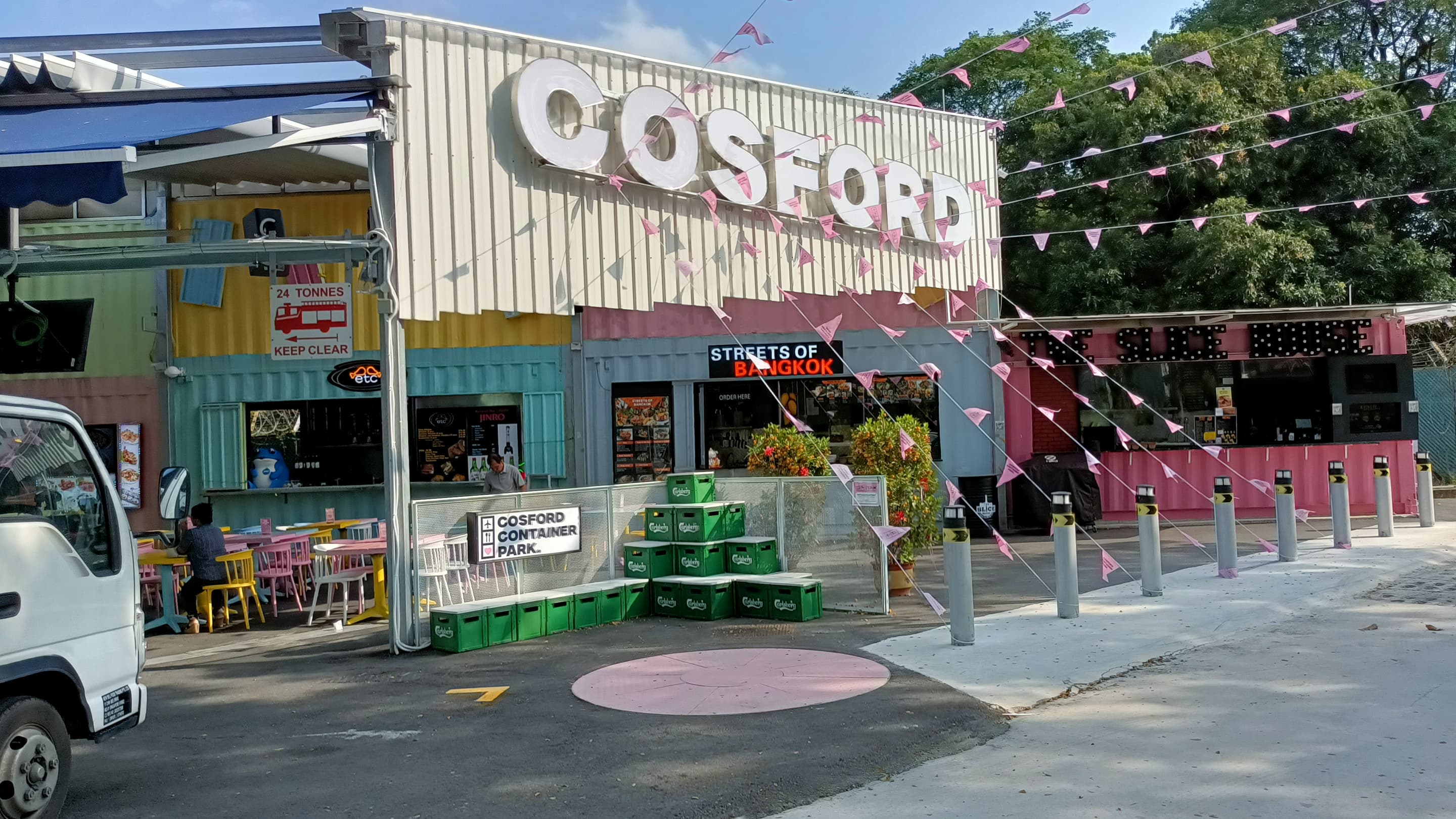 Cosford Container Park Overview