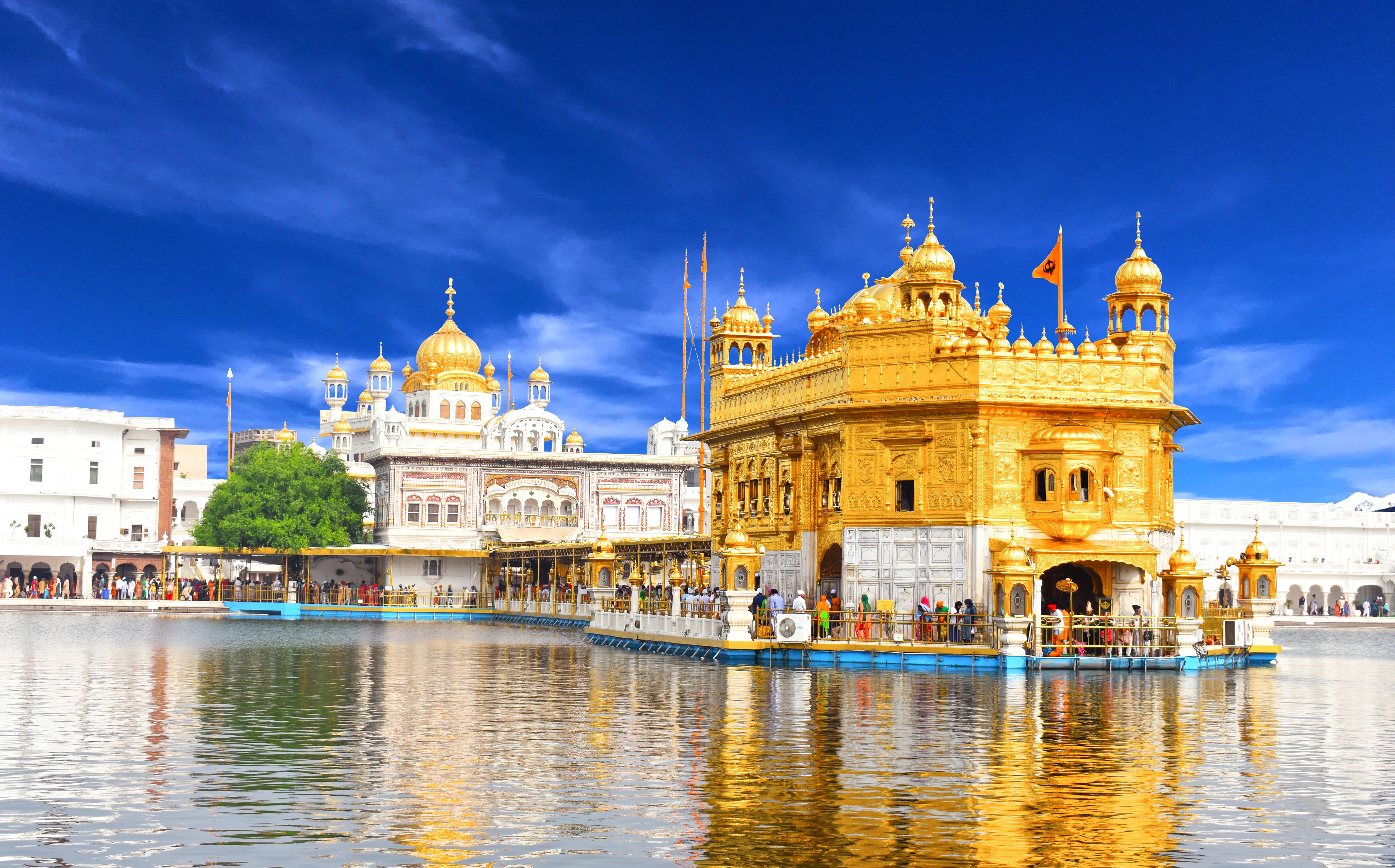 Start Amritsar City Tour by seeking blessings at the Golden Temple