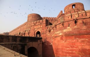 Immerse in the rich history of the city at Agra Fort