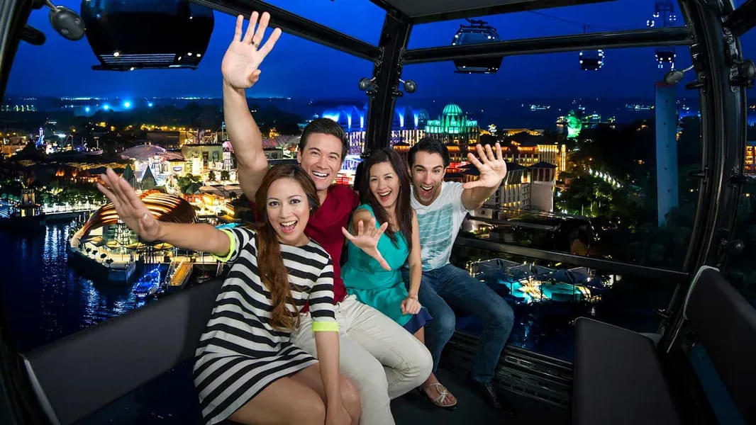 Singapore Cable Car with Sentosa Dining Pass