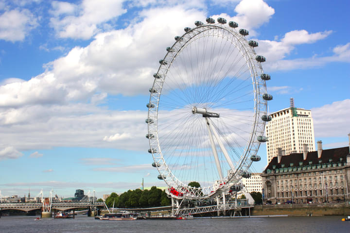Take Scenic Views from The London Eye