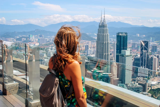 Go to the top of Menara Kuala Lumpur