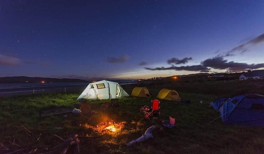Camping Under The Stars