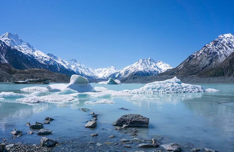 Tasman Glacier and Tasman Lake