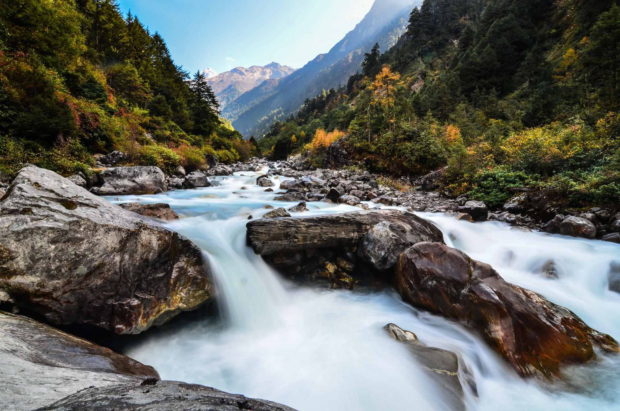 Visit the Kanchenjunga waterfalls