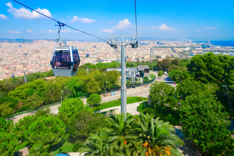 Take a ride on Montjuic Cable Car in Barcelona