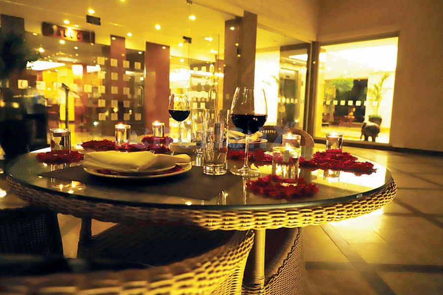 Candle Light Dinner At The Lalit Bangalore Image