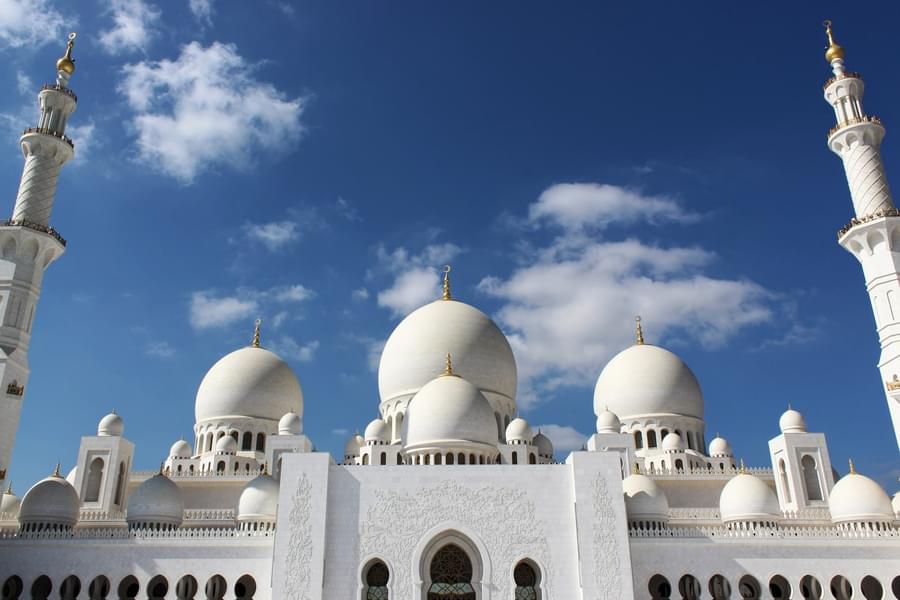 Mosque has 82 domes