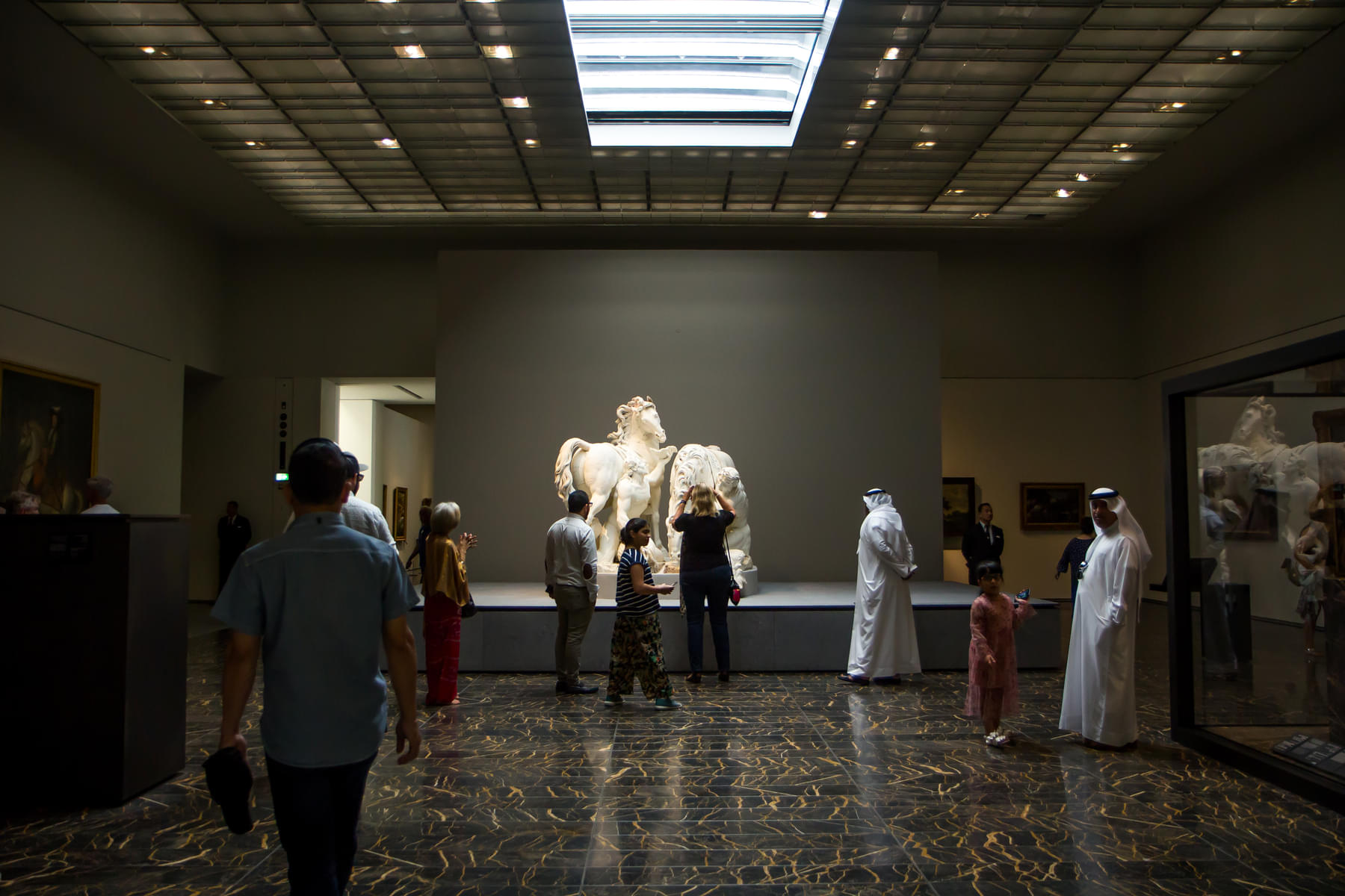 Learn about the historical significance of extraordinary sculptures from expert guides