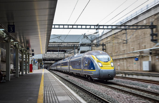 England to Paris by Train