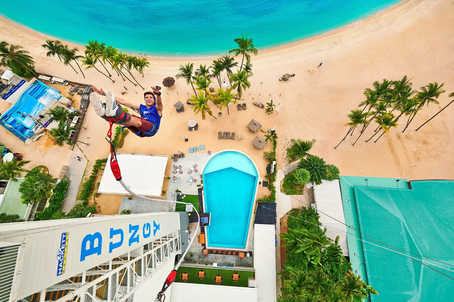 Bungee Jump at Skypark Sentosa by AJ Hackett