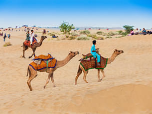 Camel Ride at Jaisalmer