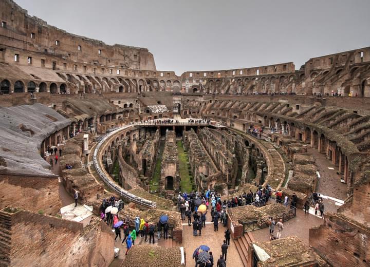 Colosseum inside