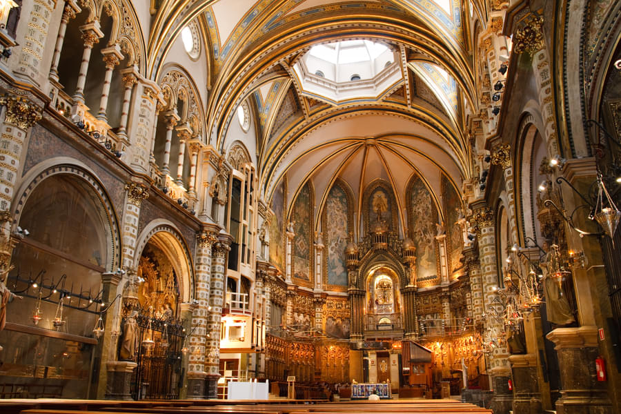 Visit Montserrat Monastery and admire it's amazing architecture