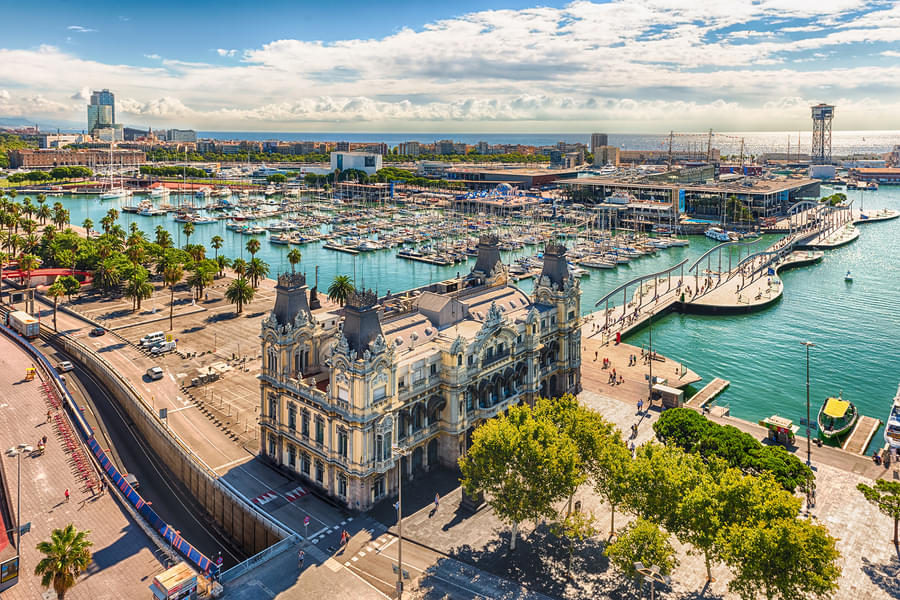 Port Vell played an indispensable role in opening Barcelona to the global trade in medieval era