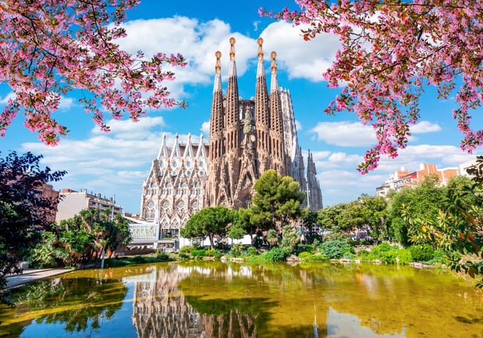 The architectural marvel of La Sagrada Familia in Barcelona