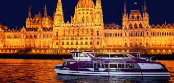 Embark on a 3-hour dinner cruise in Danube river