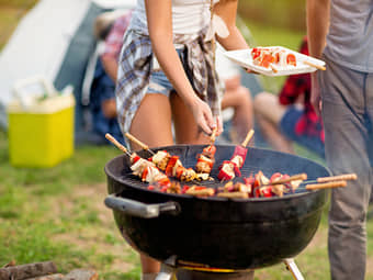 Camping at Damdama Lake