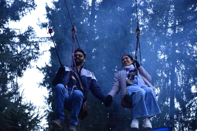 Feel the rush as you zip across the sky, taking in stunning views