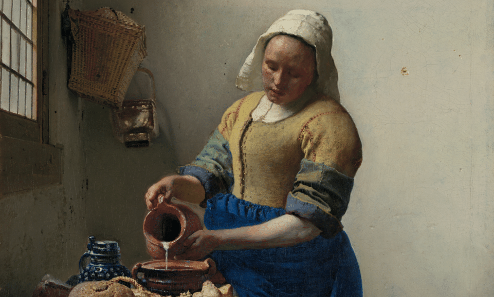 The Milkmaid’ by Johannes Vermeer