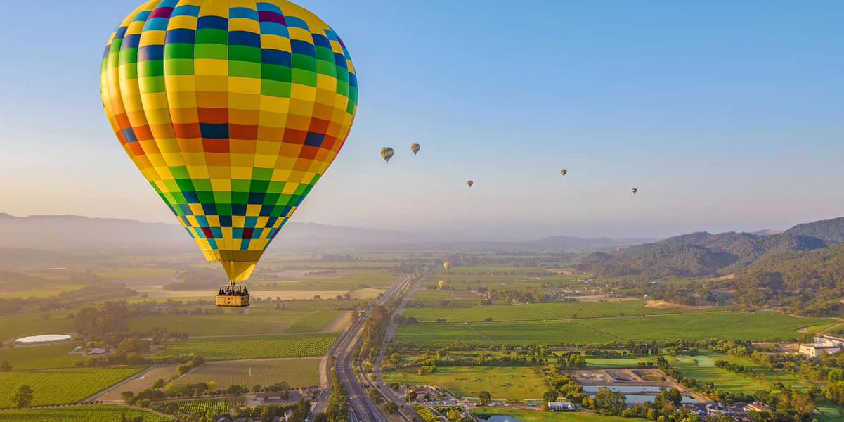 Napa Valley Hot Air Balloon Tour Image