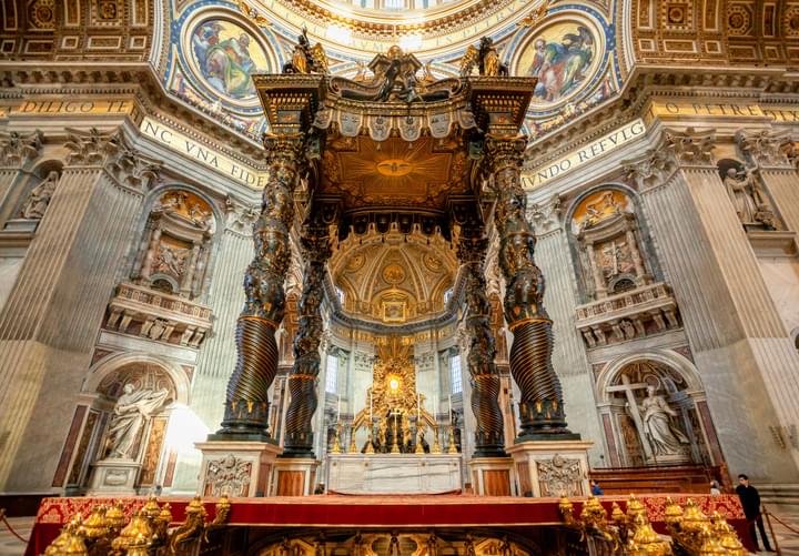 St Peter's Basilica Altars
