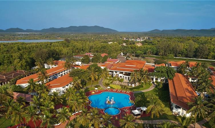Aerial View of Holiday Inn Resort, Goa