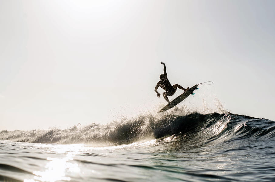 Surfing In Pondicherry Image