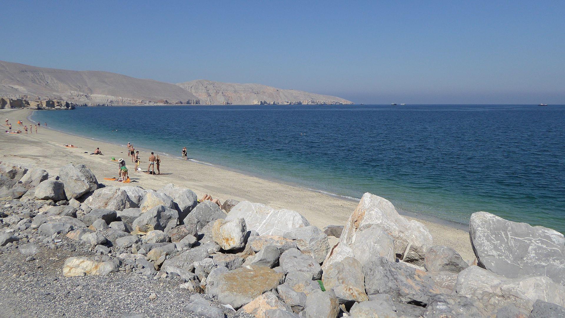 Khasab Beach Overview