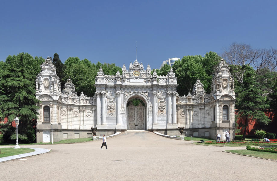 Palace Gates of Dolmabahce Palace