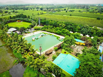 Aerial View of the Resort