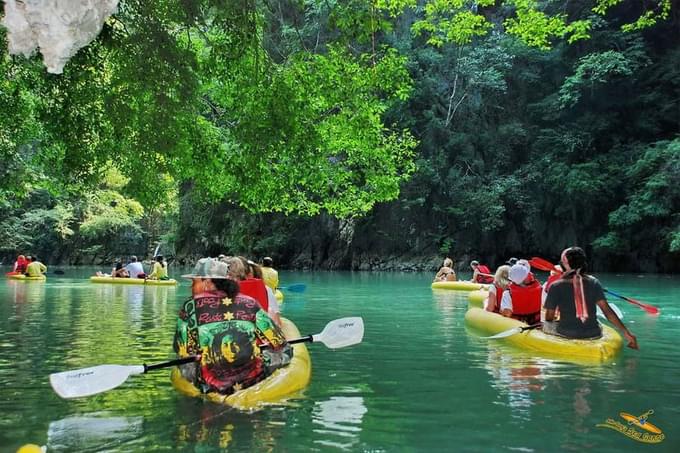 kayaking