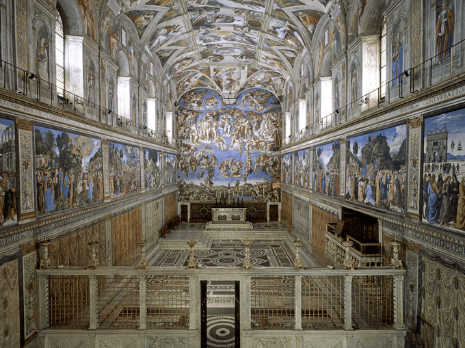 Vatican Museum At Night