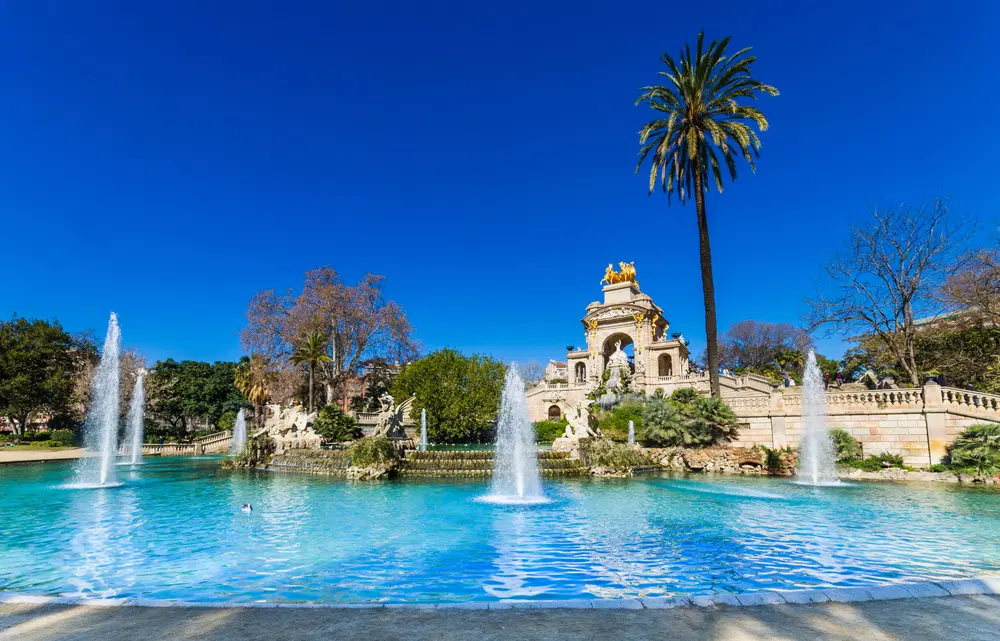 Cascada del Parc de la Ciutadella Barcelona